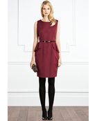 Coast Fleta Peplum Dress - Lyst