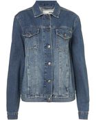 Moto Moto Oversize Denim Jacket - Lyst