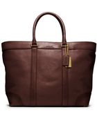 Coach Bleecker Legacy Leather Weekend Tote - Lyst