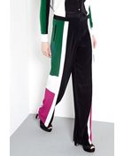 Elizabeth And James Landon Colourblock Wide Leg Trousers - Lyst