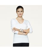 Ralph Lauren Black Label Jenna Longsleeved Vneck - Lyst