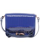 Ted Baker Enamel Flap Front Cross Body Bag - Lyst