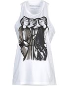Balenciaga Sleeveless Tshirt - Lyst