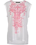 Balenciaga Sleeveless T-Shirt - Lyst