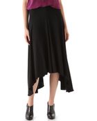 See By Chloé Butterfly Hem Skirt - Lyst