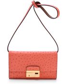 Michael Kors Clutch with Lock - Lyst
