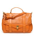 Proenza Schouler Ps1 Large Leather Satchel - Lyst