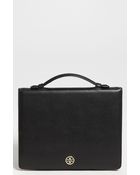 Tory Burch Robinson Saffiano Leather Tablet Case - Lyst