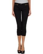Armani Jeans Denim Capris - Lyst