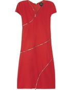 McQ by Alexander McQueen Zipped Stretch-Jersey Dress - Lyst