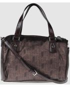 Lancetti Medium Fabric Bag - Lyst