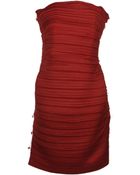 Lanvin Short Dress - Lyst