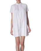 Christopher Kane Pleated Shirt Dress - Lyst