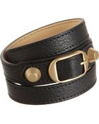 Balenciaga Arena Classic Double Tour Bracelet - Lyst