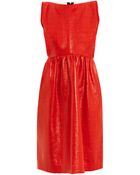 Roksanda Sadler Laminated Dress - Lyst