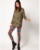 River Island Aztec Print Leggings - Lyst