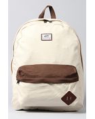 Vans The Old Skool Ii Backpack in Natural Canvas - Lyst