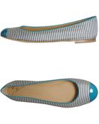 Giuseppe Zanotti Ballet Flats - Lyst