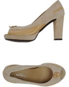 Audley Courts With Open Toe - Lyst