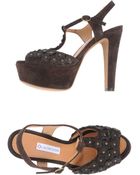 L'Autre Chose Platform Sandals - Lyst