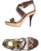 MICHAEL Michael Kors Platform Sandals - Lyst