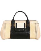 Chloé Medium Alice Ostrich Leather Bag - Lyst