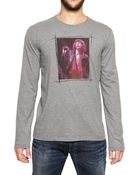 Dolce & Gabbana Mick Jagger Print Cotton Jersey Tshirt - Lyst