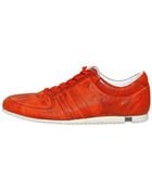 Dolce & Gabbana Australia Washed Leather Sneakers - Lyst