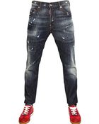 DSquared2 16cm Distressed Denim Cool Guy Jeans - Lyst