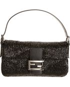 Fendi Beaded Baguette Bag - Lyst