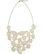 Isharya 18karat Goldplated Filigree Necklace - Lyst