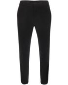 McQ by Alexander McQueen Black Peg Leg Trousers - Lyst