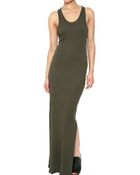 Silent - Damir Doma Tank Cotton Ribbed Jersey Dress - Lyst