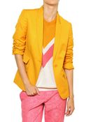 Stella McCartney Viscose Dry Suiting Jacket - Lyst