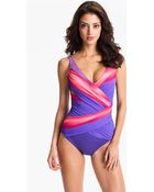 Gottex Rainbow Goddess One Piece Tank Swimsuit - Lyst