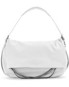 Jimmy Choo Biker Leather Shoulder Bag - Lyst