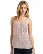 Joie Drew B Silk Satin Tank Top - Lyst