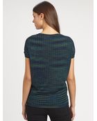 M Missoni Ribbed Spacedye Top - Lyst