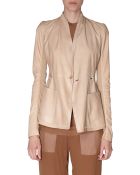 Rick Owens Onebutt Leather Jacket - Lyst