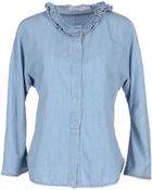 See By Chloé Denim Shirt - Lyst