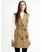 10 Crosby Derek Lam Trench Vest - Lyst