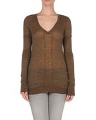 See By Chloé Long Sleeve Sweater - Lyst