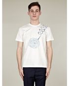 Jil Sander Printed T-Shirt - Lyst