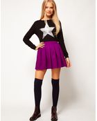 ASOS Collection Asos Skater Skirt in Cotton - Lyst