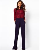 Asos Trouser with Wide Leg - Lyst