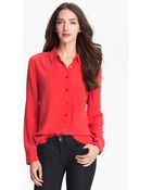 Equipment Silk Shirt - Lyst