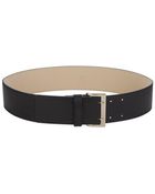 McQ by Alexander McQueen Wide Black Belt - Lyst
