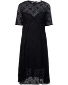 Nina Ricci Floral Lace Print Dress - Lyst