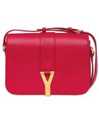 Saint Laurent Chyc Brushed Leather Shoulder Bag - Lyst