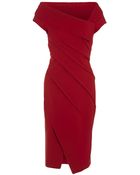 Donna Karan New York Sculpted Dress - Lyst